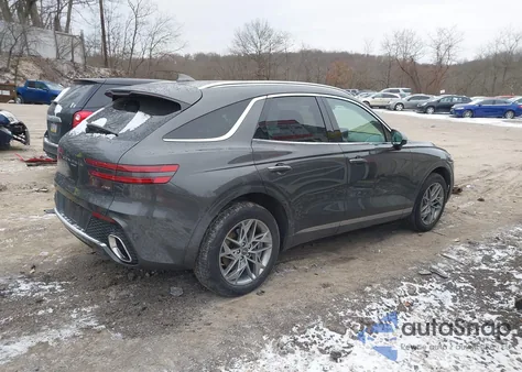 2025 Genesis Gv70 2.5T Awd из США, поврежденный, VIN KMUMADTB1SU222039